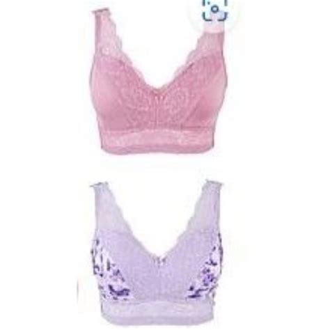 Rhonda Shear Intimates And Sleepwear Rhonda Shear 2pk Lace Curve Envy Pinup Bra Wremove Pad