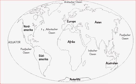 Kontinente Der Erde Arbeitsblatt Grundschule 5 Möglichkeiten Sie