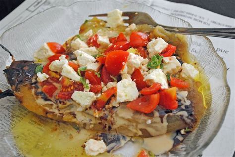 Israeli Charred Eggplant Salad Unpacked