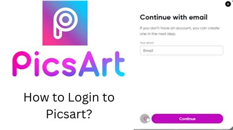 How To Login To Picsart Picsart Login Picsart Account Sign In Help