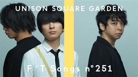 UNISON SQUARE GARDENTHE FIRST TAKEに初登場 代表曲オリオンをなぞるを披露 THE FIRST