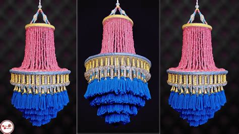 DIY Woolen Wall Hanging Craft Jhumar Making DIY Home Decoration