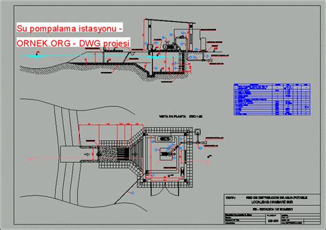 Su Pompalama Istasyonu Dwg Projesi Autocad Projeler Hot Sex Picture