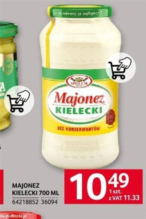 Wszystkie promocje na Majonez kielecki 310 ml Wyszukuj i przeglądaj