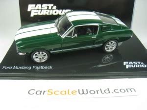 Ford Mustang Fastback Fast And Furious Ixo Altaya Green