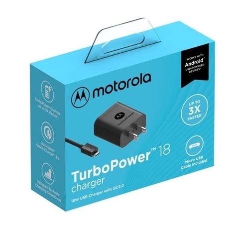 Cargador Motorola Tipo C Turbo Power