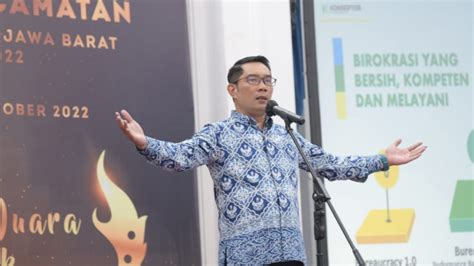 Wacana Ridwan Kamil Soal Pemindahan Ibu Kota Jawa Barat