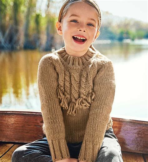 Sueter trenzas beige niña Mayoral Tep Tep Alta moda infantil Mayoral