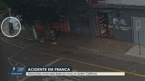 Motociclista morre ao bater contra muro após sair de festa em Franca