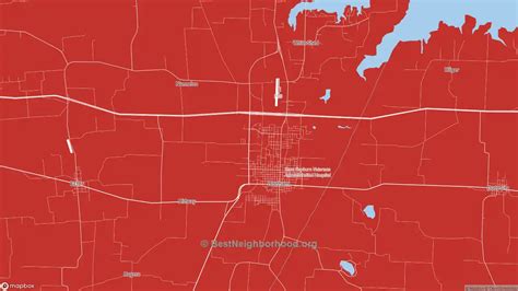 Bonham, TX Political Map – Democrat & Republican Areas in Bonham ...