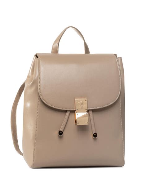 Zaino Trussardi Lione Backpack B Beige Escarpe It