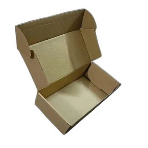 Single Wall 3 Ply Die Cut Corrugated Packaging Boxes At Rs 20 Piece In