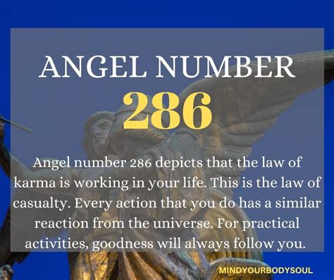286 Angel Number: Meaning And Symbolism - Mind Your Body Soul