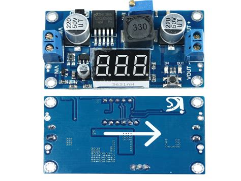 Regulador De Tensão Ajustável Lm2596 Conversor Step Down Usinainfo