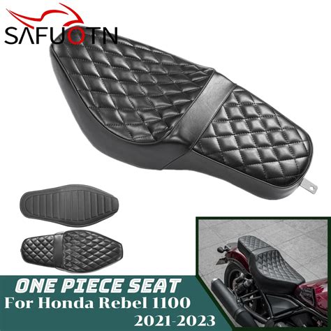 One Piece Retro Seat Cushion For Honda Rebel Cm Cmx Front Driver