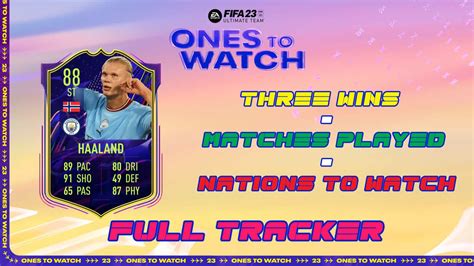 FIFA 23 OTW Tracker Ones To Watch World Cup Win Upgrade