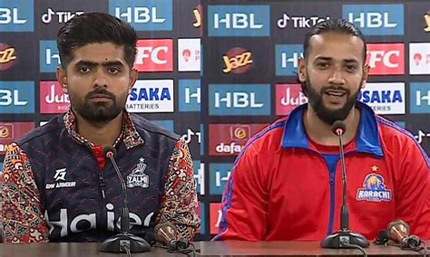 I Don T Want To Talk About Babar Azam Says Imad Wasim