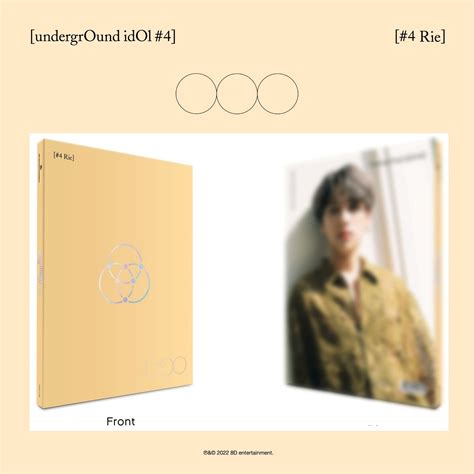 K-POP RIE ONLYONEOF Album [undergrOund idOl #4] CD+60p Photobook
