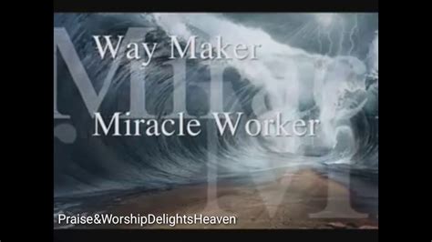 Way Maker Lyrics Youtube