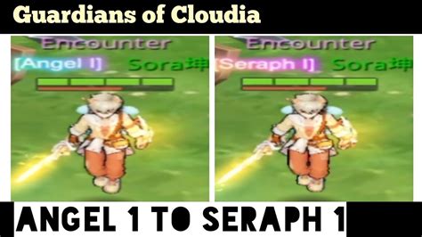 GUARDIANS OF CLOUDIA Angel 1 To Seraph 1 Sora Kun GAMEPLAY YouTube