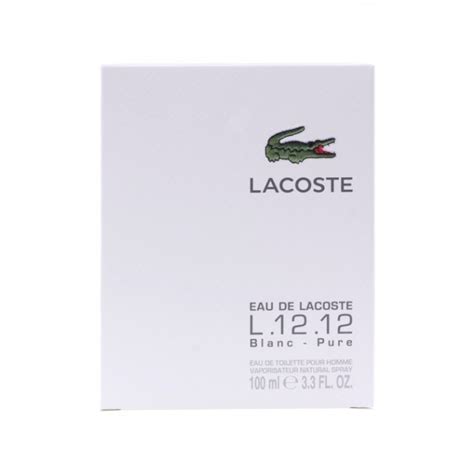 Lacoste Blanc Pure Tualetinis Vanduo Vyrams Ml Eurokos Lt