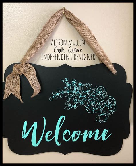 Chalk Couture Welcome And Boho Florals Trentriverdesigns