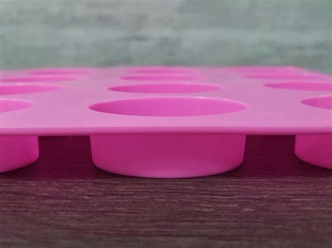 Forma Molde Silicone Oval 16 Lugares Sabão E Sabonete Elo7