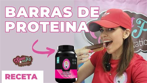 BARRAS DE PROTEINAS CASERAS Jennifer Cardona Sweet And Fit