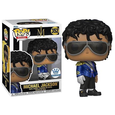 Funko Pop Rocks Michael Jackson Exclusivo Diamond Original Mo A