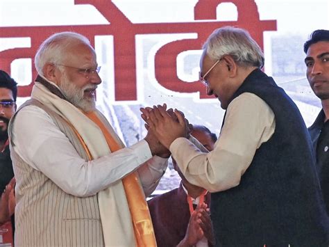 Will Remain In Nda Forever Nitish At Modi Rally