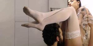 Amateur Husband Licks His Camgirl Wife S Pussy On Webcam Tnaflix