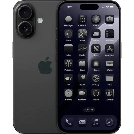 Купить Смартфон Apple iPhone 16 256 ГБ чёрный в г. Уфа - Интернет ...