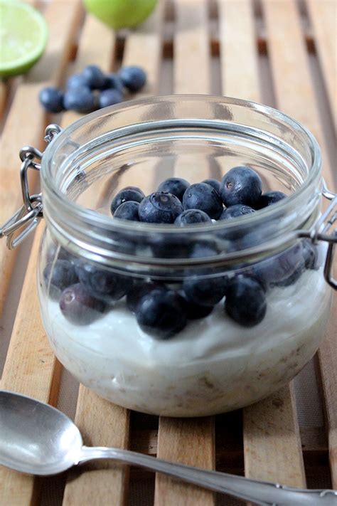 Rezept Vanillemilch Oats Mit Limettenquark Overnight Oats