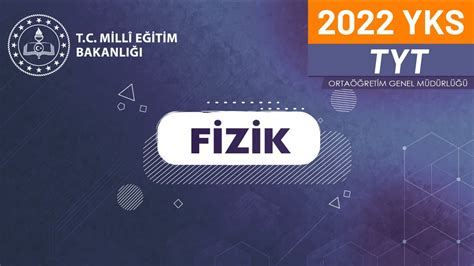 2022 Fizik TYT YKS Kampı Soru Çözüm 10 Dalgalara Giriş ve Yay