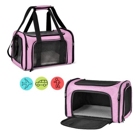 Bolsa Pet Transporte Mala Avi O Para Cachorros E Gatos Cabine Avia O