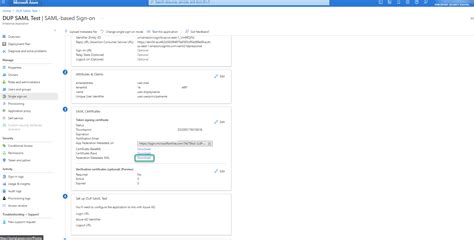 Configuring Saml Sso With Azure Ad