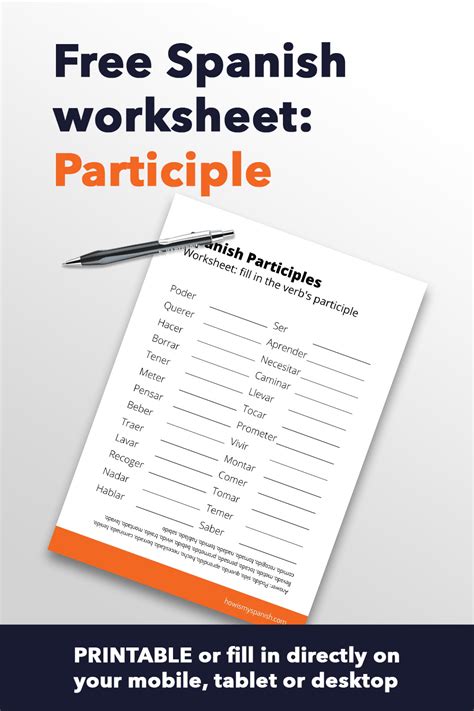 Free Spanish Worksheet Preterite Tense Worksheets Library