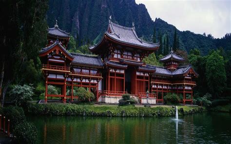 Chinese Temple In The Mountains Hd Wallpapers Top Free Chinese Temple