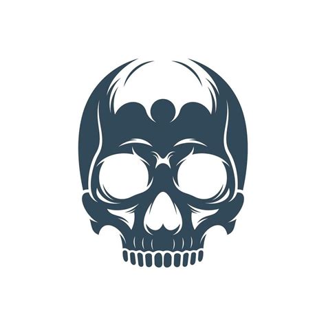 Skull vector illustration design. Skull logo design Template. 28191032 ...
