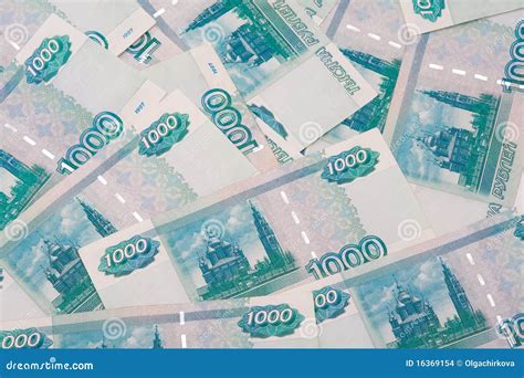 Russian money stock photo. Image of russia, stack, pile - 16369154