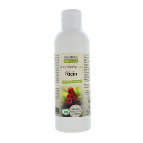 Propos Nature Huile De Ricin Bio Ml Cheveux Et Ongles