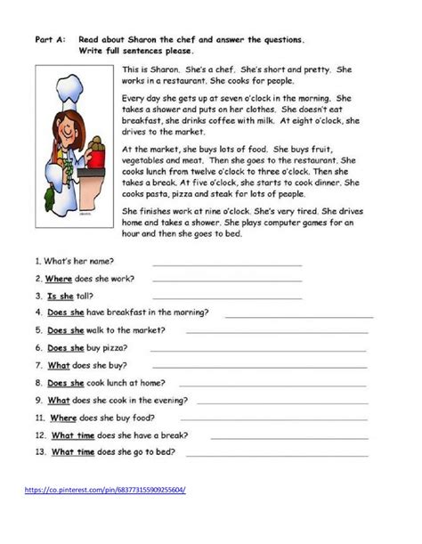 Reading Comprehension Worksheets Grade 4 Reading Comprehension Worksheets