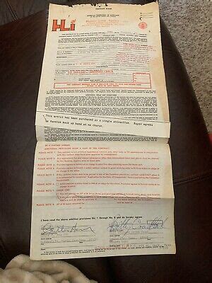 1972 Country Music Artist Billy Crash Craddock Concert Contract EBay