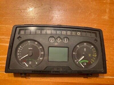 John Deere Tractor Instrument Cluster Pn Al Oem Part In Good