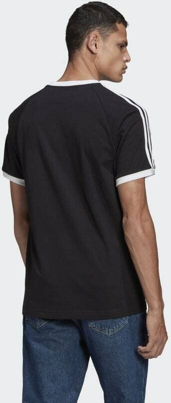 Adidas Adicolor Classics Stripes Tee Gn Black