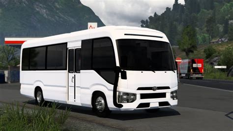 144 Ets2 Toyota Coaster Mod Showcase Link Youtube