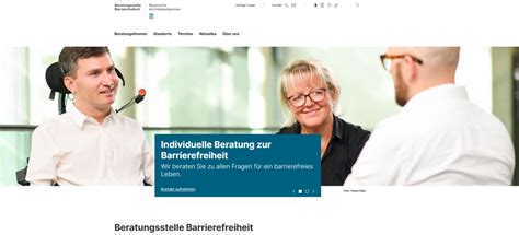 Neue Website Der Beratungsstelle Barrierefreiheit Bayerische