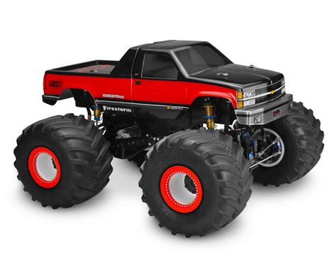 Jconcepts 1988 Chevy Silverado Monster Truck Body Clear Jco0332 Hobbytown