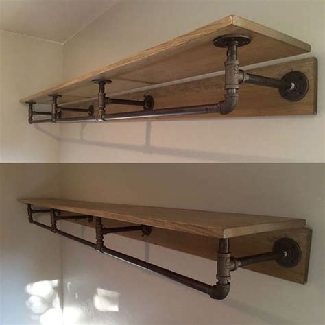 40 Floating Shelf Ideas Built With Industrial Pipe Artofit