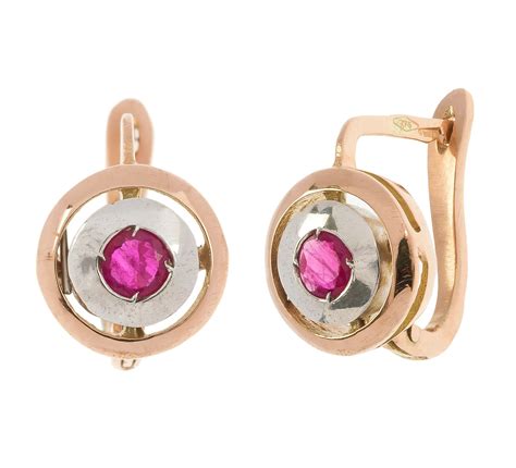 Handcrafted Italian Ruby Earrings Buy Online Free And Fast Uk
